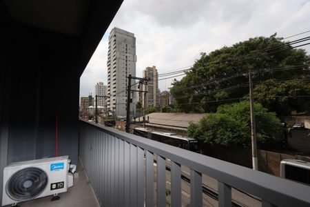 Studio para alugar com 26m², 1 quarto e sem vagaVaranda