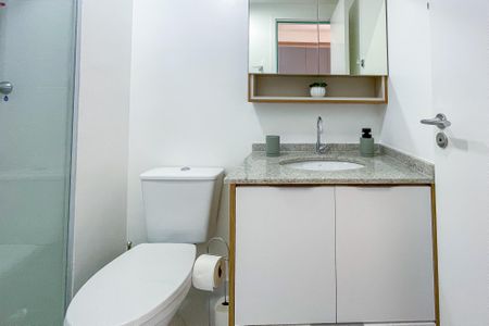 Studio para alugar com 24m², 1 quarto e sem vagaBanheiro