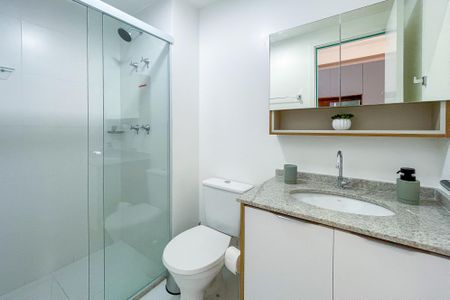 Studio para alugar com 24m², 1 quarto e sem vagaBanheiro