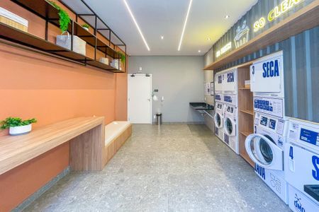 Studio para alugar com 24m², 1 quarto e sem vagaLavanderia