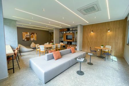 Studio para alugar com 24m², 1 quarto e sem vagaÁrea comum - Salão de festas