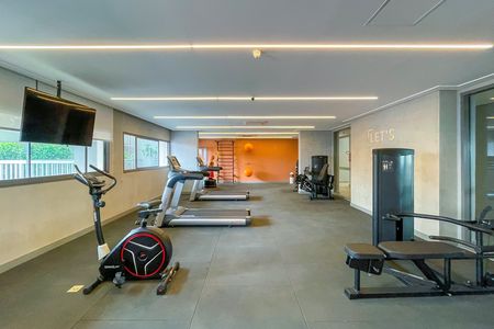 Studio para alugar com 24m², 1 quarto e sem vagaÁrea comum - Academia