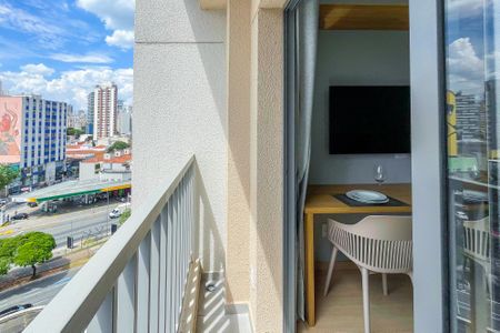 Studio para alugar com 24m², 1 quarto e sem vagaVaranda