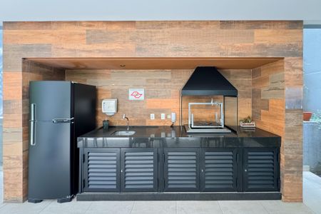 Studio à venda com 26m², 1 quarto e sem vagaChurrasqueira