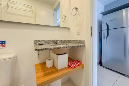 Studio à venda com 26m², 1 quarto e sem vagaBanheiro