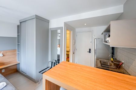 Studio à venda com 26m², 1 quarto e sem vagaCozinha