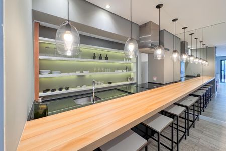 Studio à venda com 26m², 1 quarto e sem vagaÁrea comum - Salão de festas