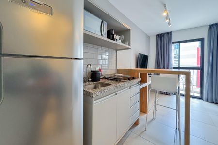 Studio à venda com 26m², 1 quarto e sem vagaCozinha