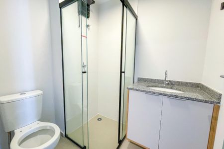 Studio para alugar com 26m², 1 quarto e sem vagaBanheiro