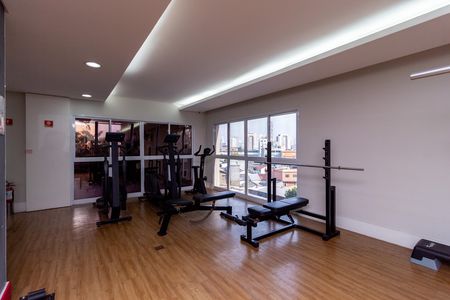 Apartamento à venda com 48m², 1 quarto e 1 vaga Apartamento à venda com 48m², 1 quarto e 1 vagaÁrea comum - Academia