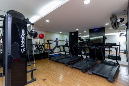 Apartamento à venda com 48m², 1 quarto e 1 vaga Apartamento à venda com 48m², 1 quarto e 1 vagaÁrea comum - Academia