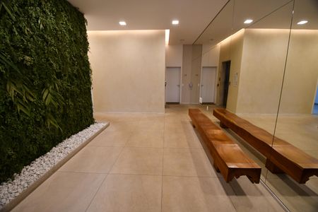 Apartamento à venda com 107m², 3 quartos e 2 vagasHall social