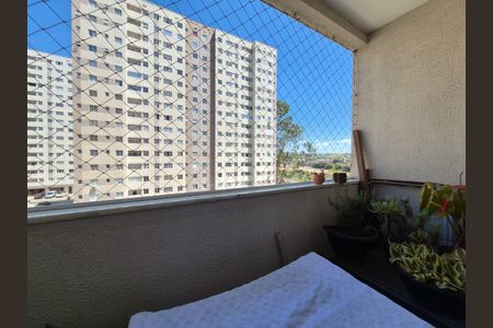 varanda de apartamento para alugar com 2 quartos, 58m² em Nova Suíça, Belo Horizonte
