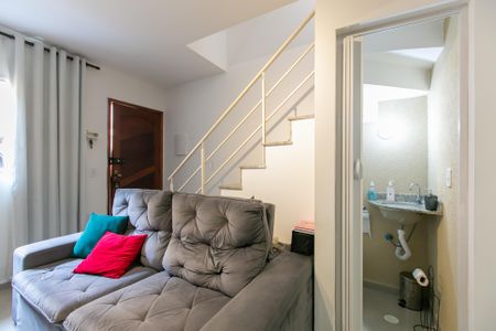 Casa de condomínio à venda com 59m², 2 quartos e 1 vagaSala