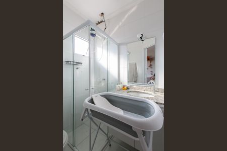 Casa de condomínio à venda com 59m², 2 quartos e 1 vagaBanheiro da Suíte 1