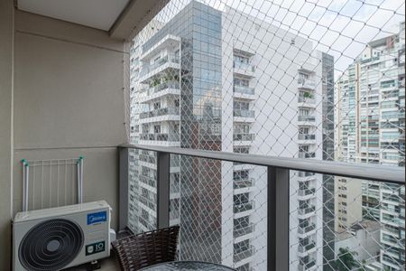 Studio à venda com 28m², 1 quarto e sem vagaVaranda da Sala/Quarto