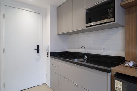 Studio à venda com 28m², 1 quarto e sem vagaCozinha