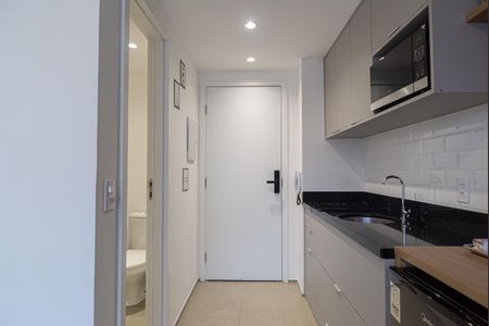 Studio à venda com 28m², 1 quarto e sem vagaCozinha
