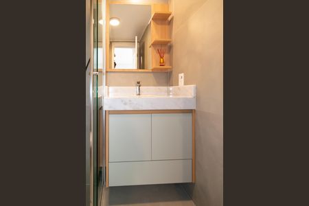 Apartamento à venda com 26m², 1 quarto e sem vaga Apartamento à venda com 26m², 1 quarto e sem vagaBanheiro