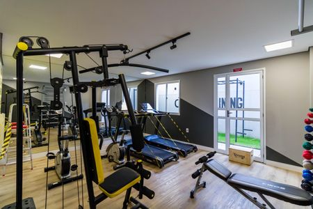 Apartamento para alugar com 31m², 2 quartos e sem vaga Apartamento para alugar com 31m², 2 quartos e sem vagaÁrea comum - Academia