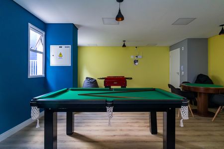 Apartamento para alugar com 31m², 2 quartos e sem vaga Apartamento para alugar com 31m², 2 quartos e sem vagaÁrea comum - Salão de Jogos