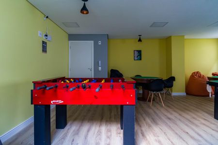 Apartamento para alugar com 31m², 2 quartos e sem vaga Apartamento para alugar com 31m², 2 quartos e sem vagaÁrea comum - Salão de Jogos