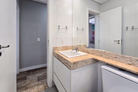 Apartamento à venda com 106m², 3 quartos e 2 vagasBanheiro Social