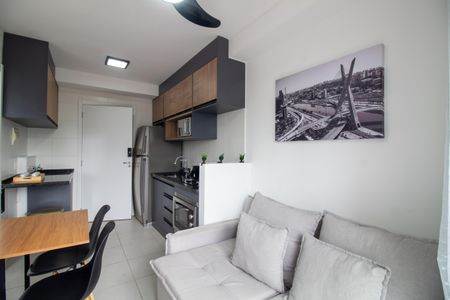 Apartamento para alugar com 28m², 1 quarto e sem vagaSala