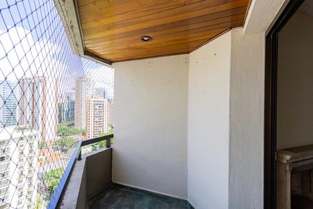 Varanda da Sala de apartamento à venda com 3 quartos, 147m² em Cidade Monções, São Paulo