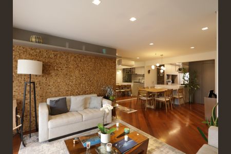 Apartamento à venda com 140m², 3 quartos e 4 vagasSala