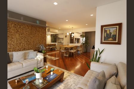 Apartamento à venda com 140m², 3 quartos e 4 vagasSala