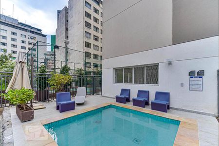 Apartamento para alugar com 34m², 1 quarto e sem vaga Apartamento para alugar com 34m², 1 quarto e sem vagaPiscina