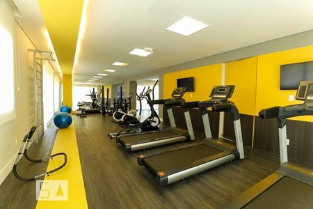 Apartamento para alugar com 34m², 1 quarto e sem vaga Apartamento para alugar com 34m², 1 quarto e sem vagaAcademia