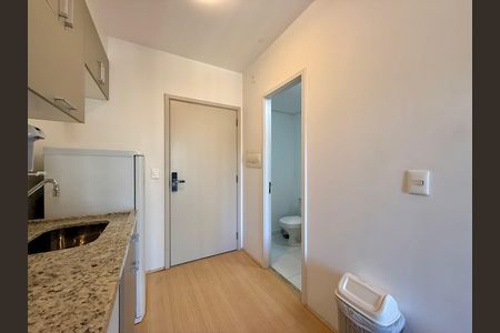 Studio para alugar com 28m², 1 quarto e sem vaga Studio para alugar com 28m², 1 quarto e sem vagaCozinha