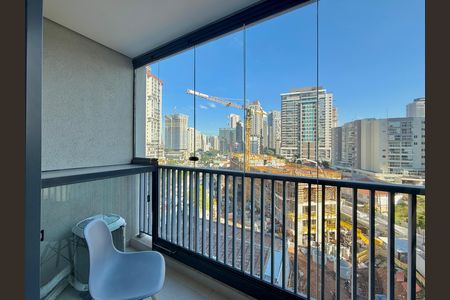 Studio para alugar com 28m², 1 quarto e sem vaga Studio para alugar com 28m², 1 quarto e sem vagaSacada do Studio