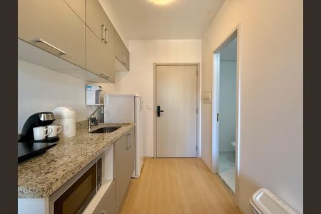 Studio para alugar com 28m², 1 quarto e sem vaga Studio para alugar com 28m², 1 quarto e sem vagaCozinha
