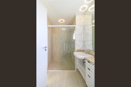 Studio para alugar com 25m², 0 quarto e sem vaga Studio para alugar com 25m², 0 quarto e sem vagaBanheiro