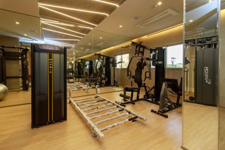 Studio para alugar com 25m², 0 quarto e sem vaga Studio para alugar com 25m², 0 quarto e sem vagaAcademia