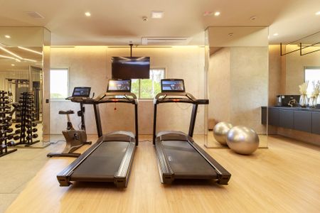 Studio para alugar com 25m², 0 quarto e sem vaga Studio para alugar com 25m², 0 quarto e sem vagaAcademia