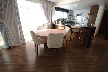 Sala de Jantar de apartamento à venda com 3 quartos, 127m² em Jardim, Santo André