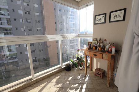 Sacada de apartamento à venda com 3 quartos, 127m² em Jardim, Santo André