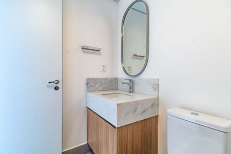 Apartamento à venda com 57m², 1 quarto e 1 vagaSuite - Banheiro