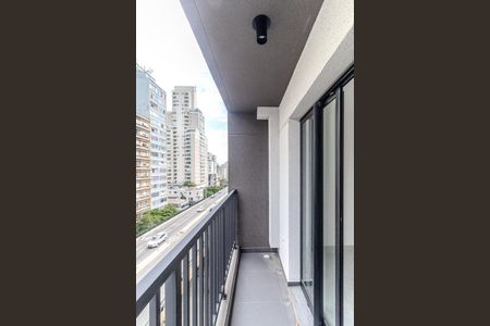 Studio à venda com 23m², 1 quarto e sem vagaVaranda