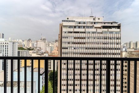 Studio à venda com 29m², 1 quarto e 1 vagaVaranda