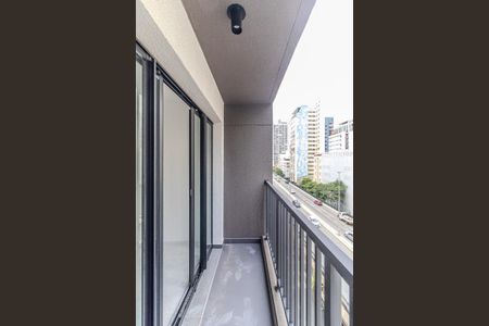 Studio à venda com 23m², 1 quarto e sem vagaVaranda