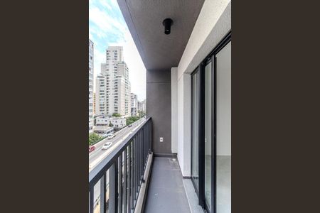 Studio à venda com 23m², 1 quarto e sem vagaVaranda