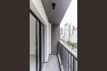Studio à venda com 23m², 1 quarto e sem vagaVaranda