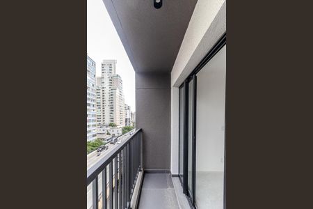 Studio à venda com 23m², 1 quarto e sem vagaVaranda