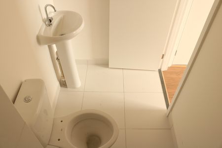 Apartamento para alugar com 27m², 1 quarto e sem vagaBanheiro da Suíte