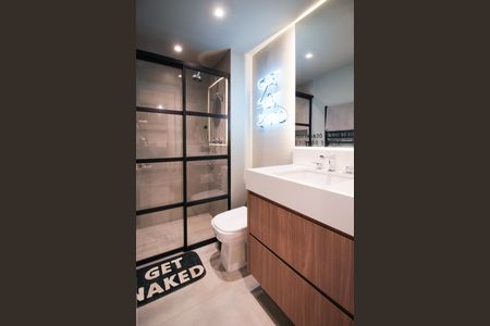 Apartamento à venda com 50m², 1 quarto e sem vaga Apartamento à venda com 50m², 1 quarto e sem vagaBanheiro